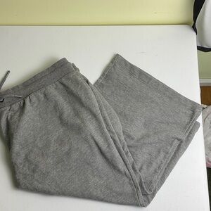 USRA 3/4 Capri Pants Below Knee Elastic Yoga Pants for Men